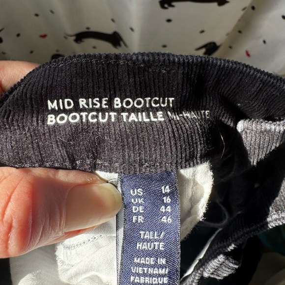 Stylish Black Mid Rise Bootcut Pants - Picture 3 of 4